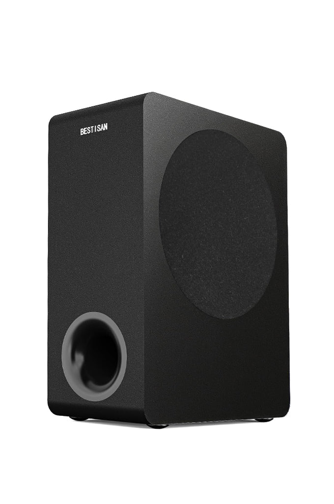 Powered Subwoofer with 8'' Side Firing Home Audio Sub (Basscore 65/80)