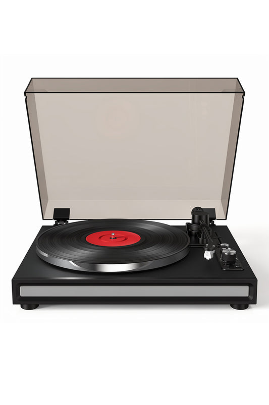 Belt Drive Turntable for Vinyl Record Player and Bluetooth Output(PB01)